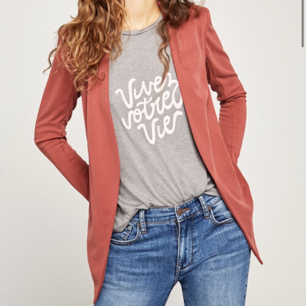BCBGeneration Welt Pocket Ribbed Blazer - Picture 2 of 8